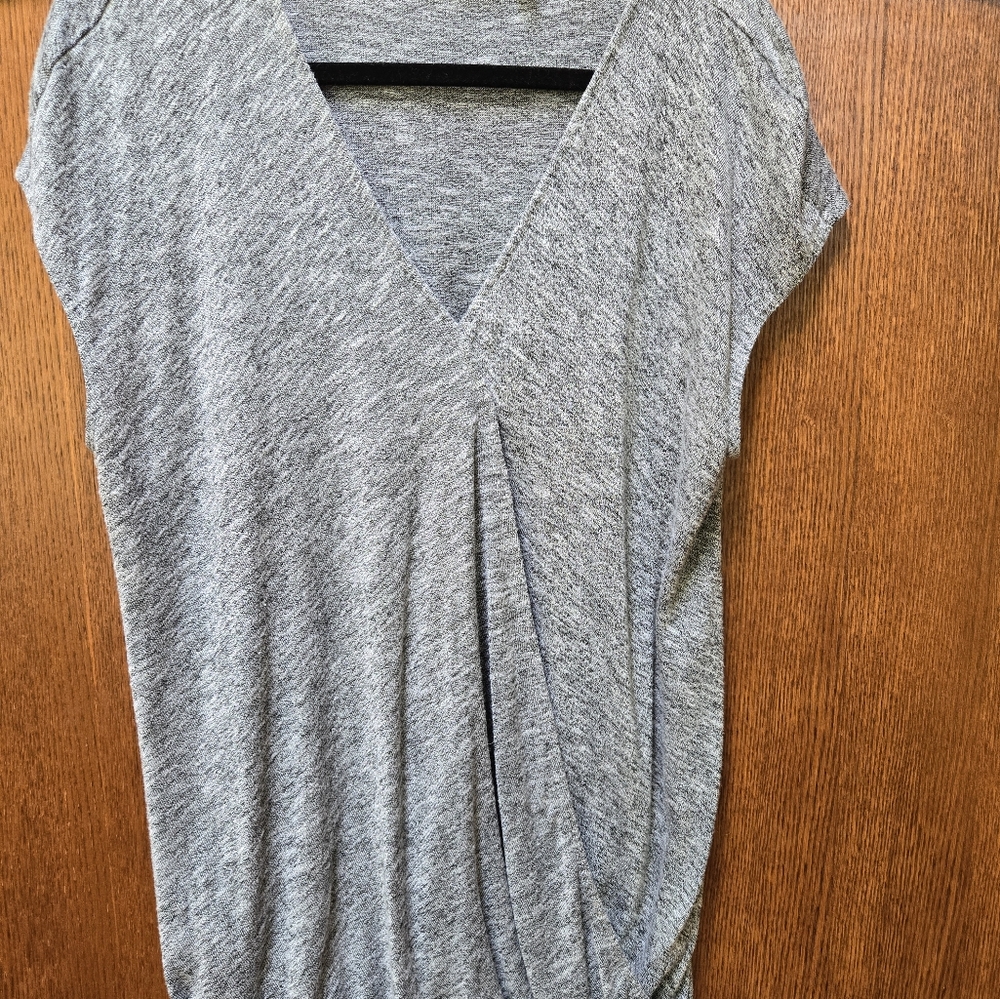 Apt. 9 short sleeve v-neck faux wrap tunic top